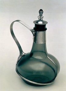 シルバーマウント付きデカンター、c.1904-5